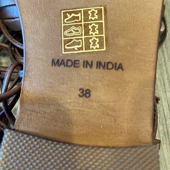 Free People Cami Huarache Wrap Sandals US 8 - Picture 7 of 9